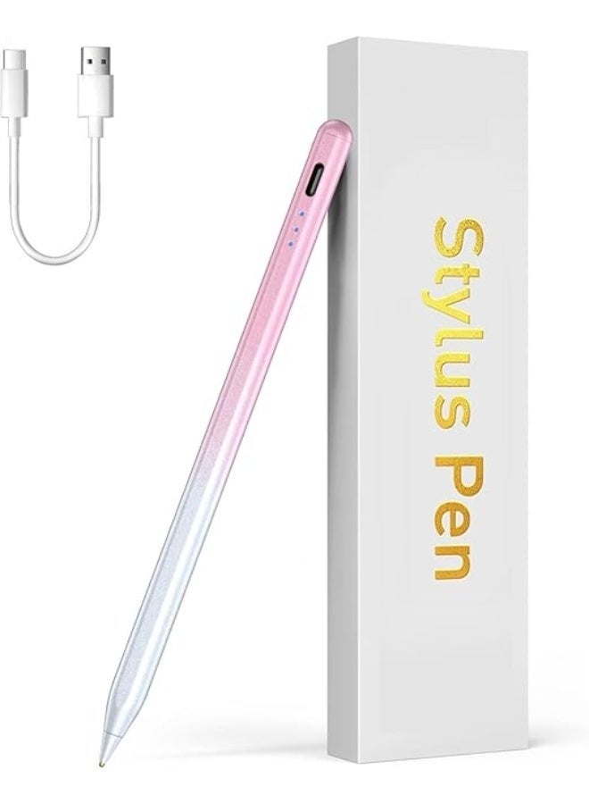 Active Stylus Pen for Touchscreen Devices – High Precision Digital Pencil (Pink) - Image 1